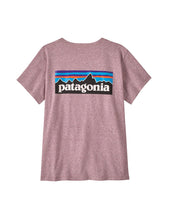 Lade das Bild in den Galerie-Viewer, Patagonia P-6 Logo Responsibili-Tee W
